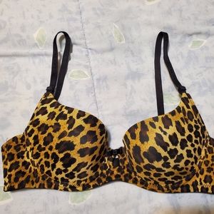 Ellen Tracy Animal Print Bra